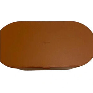 Dyson  Large Tan Storage Case- made for Dyson Airwrap & attachments